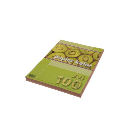 Papier ksero A4/100/80g Kreska brązowy jasny - 2